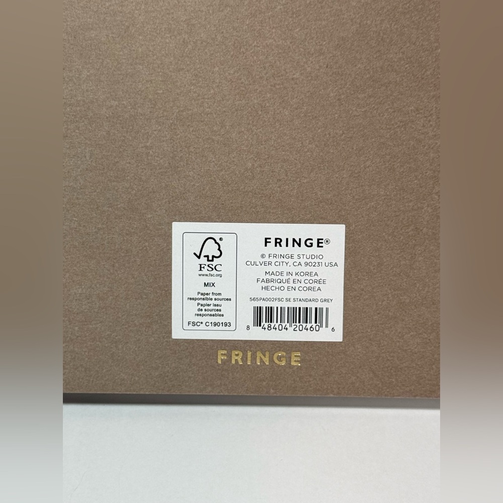 Fringe Studio Non-Dated Weekly Planner 7.5” x 9.5” Gray | 208 Pages | New - Picture 5 of 8